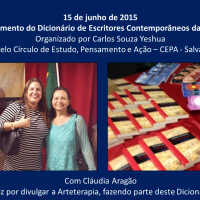 15-06-2015 - Lançamento do Dicionário de Escritores Contemporâneos da Bahia