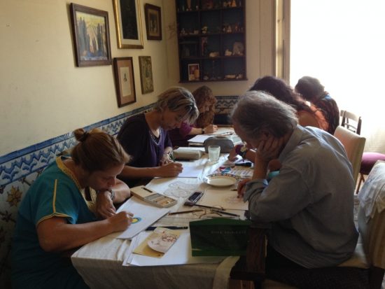 Celeste Carneiro ministra curso de Mandala em Portugal